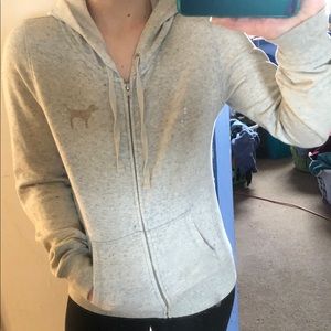 PINK Zip-Up Hoodie